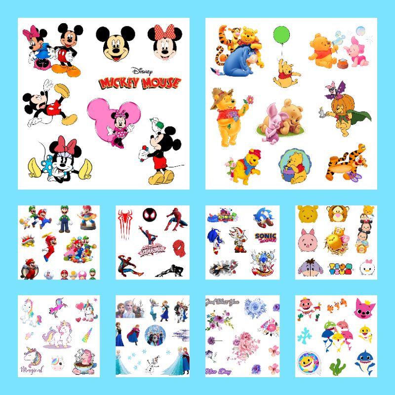 

Stiker Karakter Lucu Aesthetic Murah Berkualitas DIY Cutting Tinggal Tempel Sticker Botol Buku Laptop