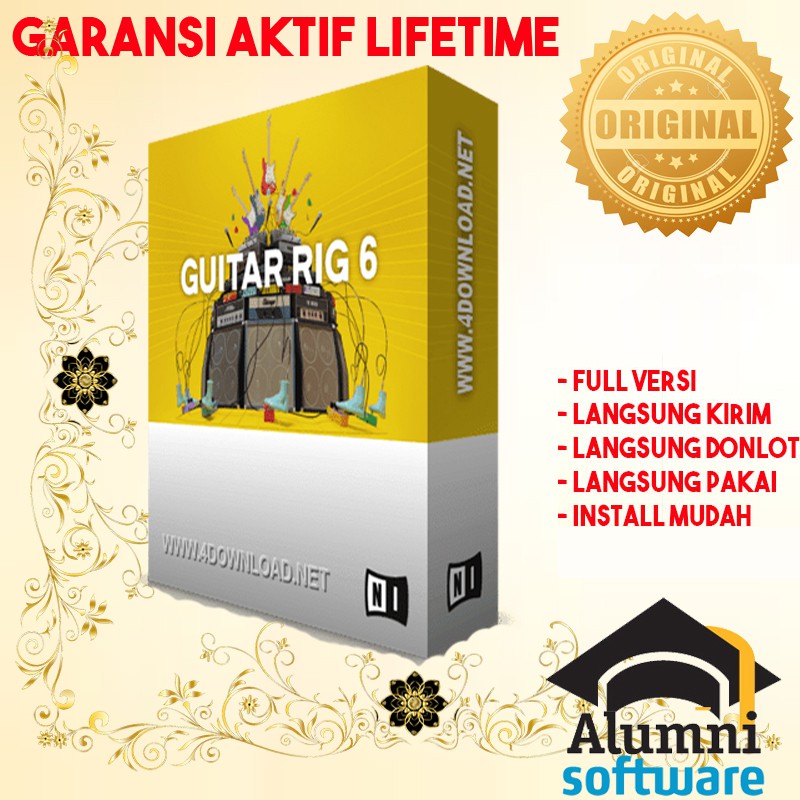 [FULL VERSION] Guitar Rig 6 Pro VST DAW - GARANSI AKTIVASI