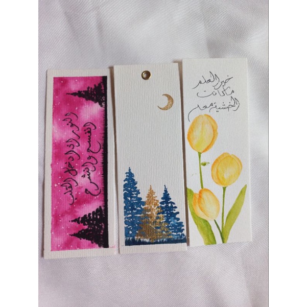 

bookmark watercolor
