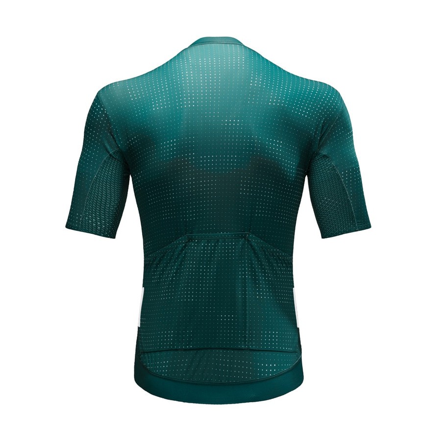 RION Men Maillot Ciclismo Jersey Sepeda Pria Baju Sepeda ketat- GREENBLACK