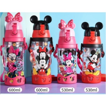 Disney ORIGINAL botol minum air teguk dgn tali panjang BPA FREE 4162/4266