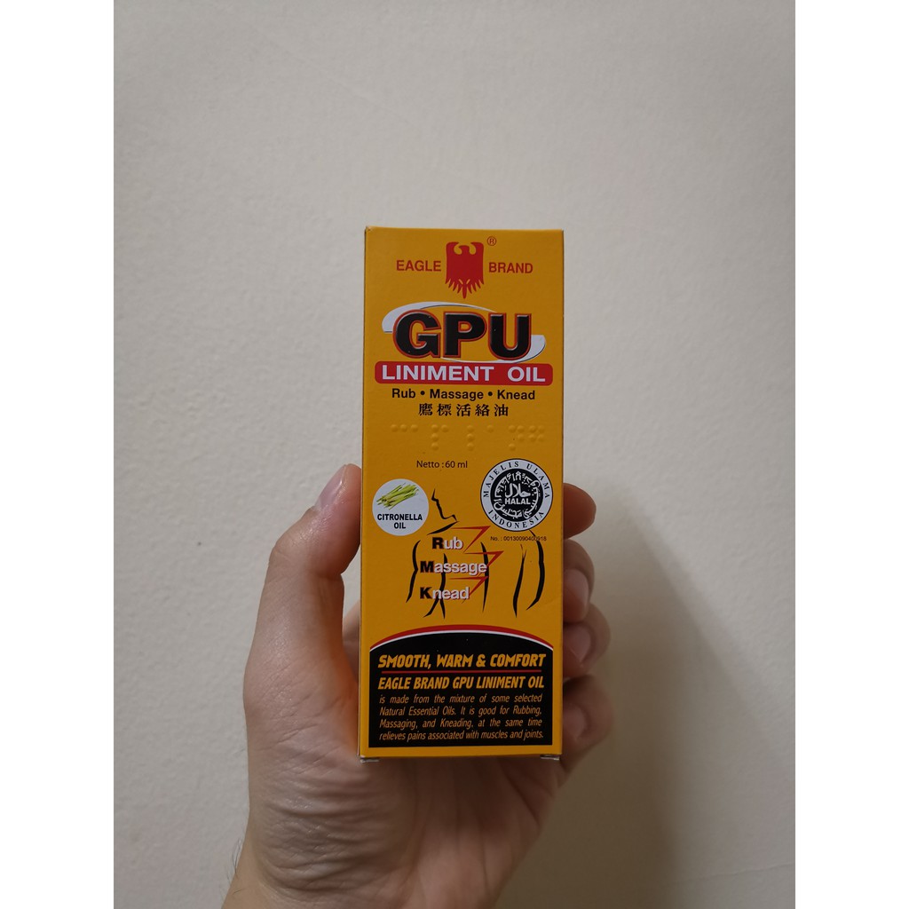 Minyak Urut GPU 60 ML