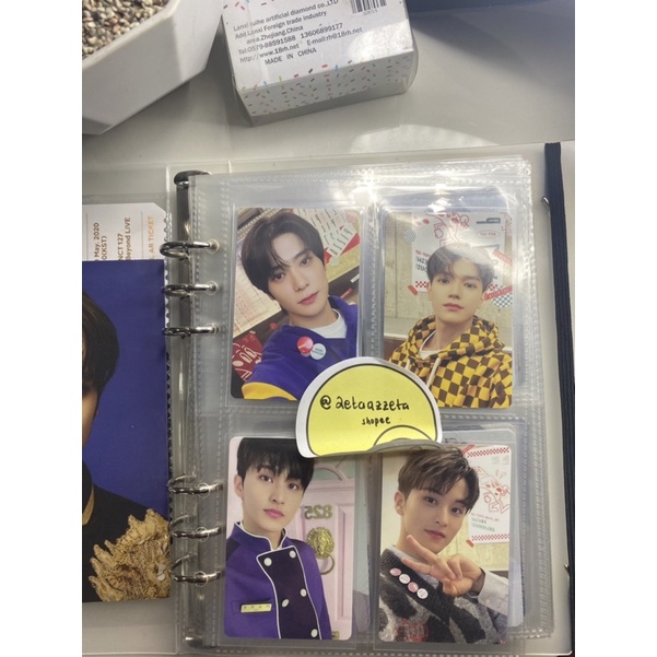 pc sg22 jaehyun pizza, taeyong pizza, mark pizza // nct 127 nct dream