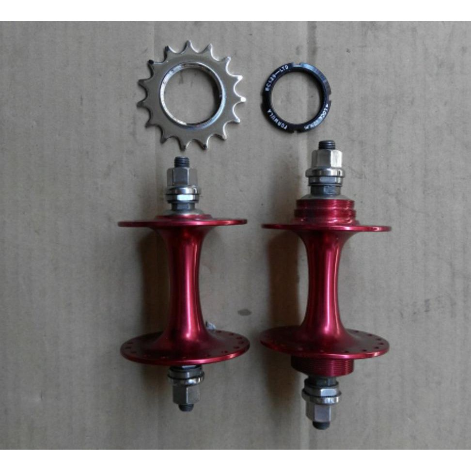 Hub Fixie /Bmx H36 Alloy Formula . Bos (Merah)