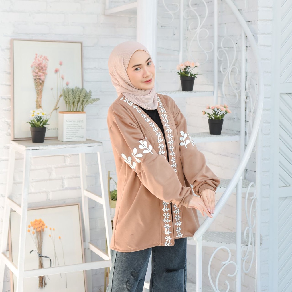 Outer Wanita Terbaru CAPADOCIA CARDY Bahan fleece