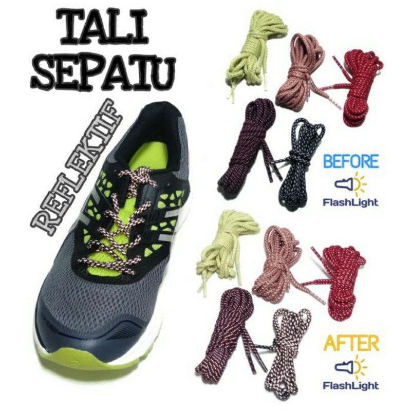 Tali Sepatu Gunung Outdoor Jogging Olahraga Lari Trail Run Casual Sneakers Tie Shoes