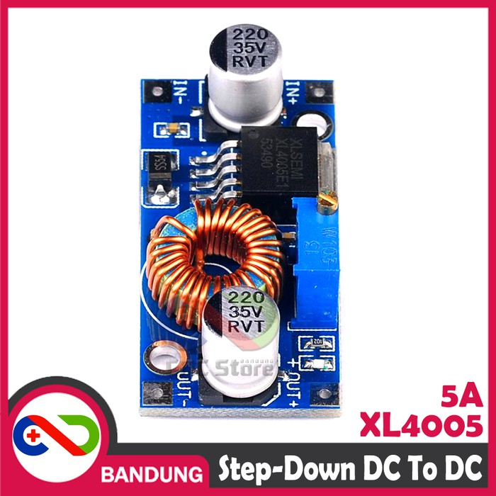 XL4005 DC STEP DOWN ADJUSTABLE POWER SUPPLY MODULE LITHIUM