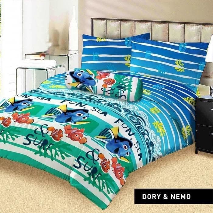 TERBARU Bedcover Lady rose 180 x 200 Dory & Nemo