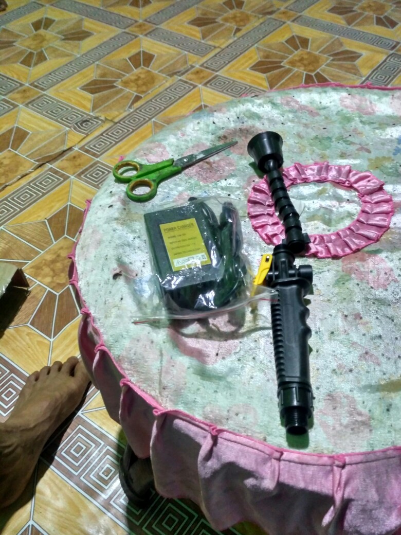 Handel On Off Stop Kran Panjang Pompa Semprot Hama Elektrik Aki 12v Cba