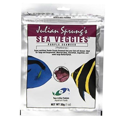 

nemozaquatic Twolittlefishies Purple Sea Veggies 30g rumput laut hijau