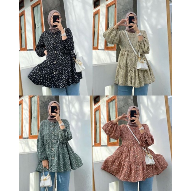 FARIZA TUNIK FULL RUFFLE