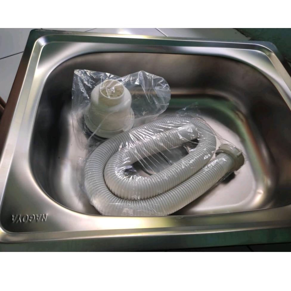 [PRODUK F70DJ] PROMO BAK CUCI PIRING NAGOYA SINGLE 1 LUBANG 50x40CM / WASTAFEL STAINLESS 1 LUBANG / 
