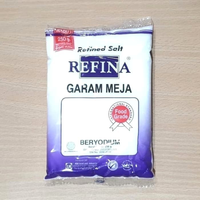 

REFINA garam meja beryodium 250g