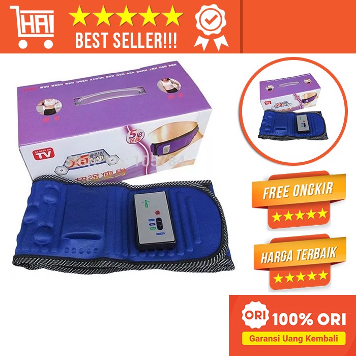 SAUNA BELT SABUK PEMBAKAR LEMAK PERUT SABUK GETAR PELANGSING PENGHILANG PEMBAKAR LEMAK