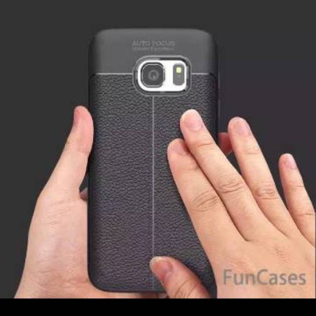 Softcase Carbon Samsung Galaxy S7 Flat auto fokus Docomo Au softbank Global oke