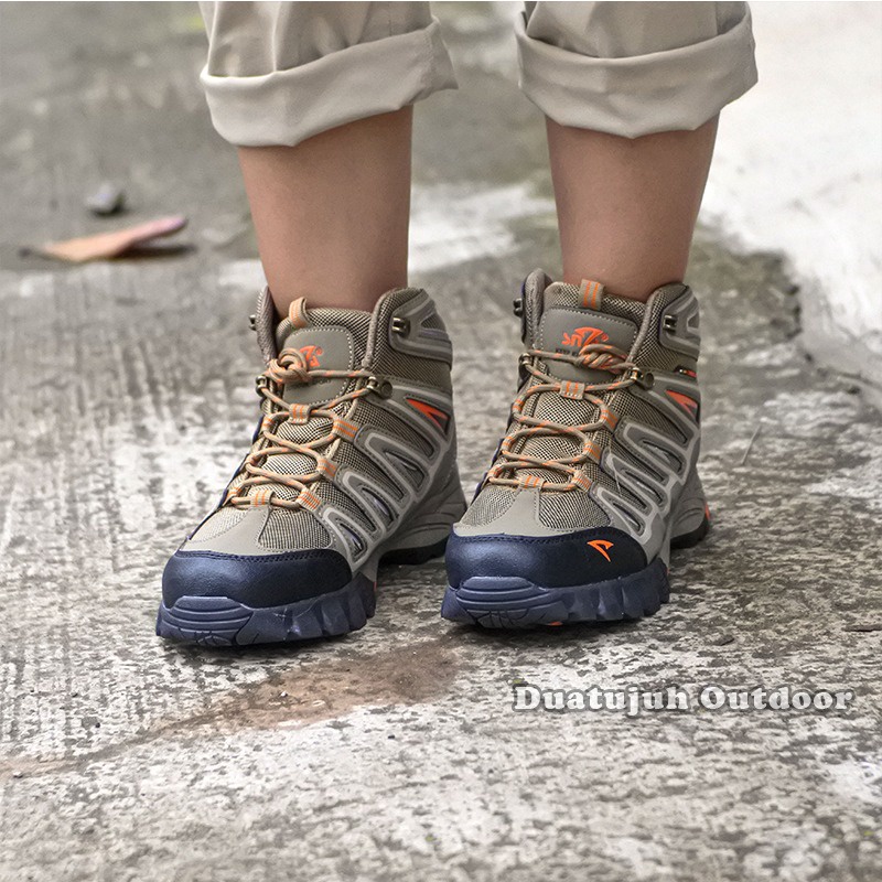 PROMO SNTA 500 Sepatu Gunung Pria Semi Waterproof - Sepatu Hiking Original