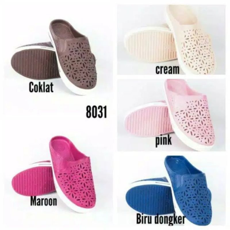 SEPATU SANDAL SELOP KARET WANITA YUMEIDA 8031