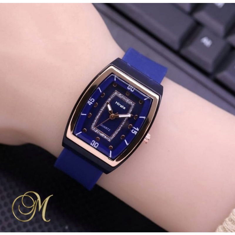 JAM TANGAN CEWEK TERBARU/ FASHION wanita, jam tangan WANITA mirete premium terlariss, JAM tangan cewek sporty