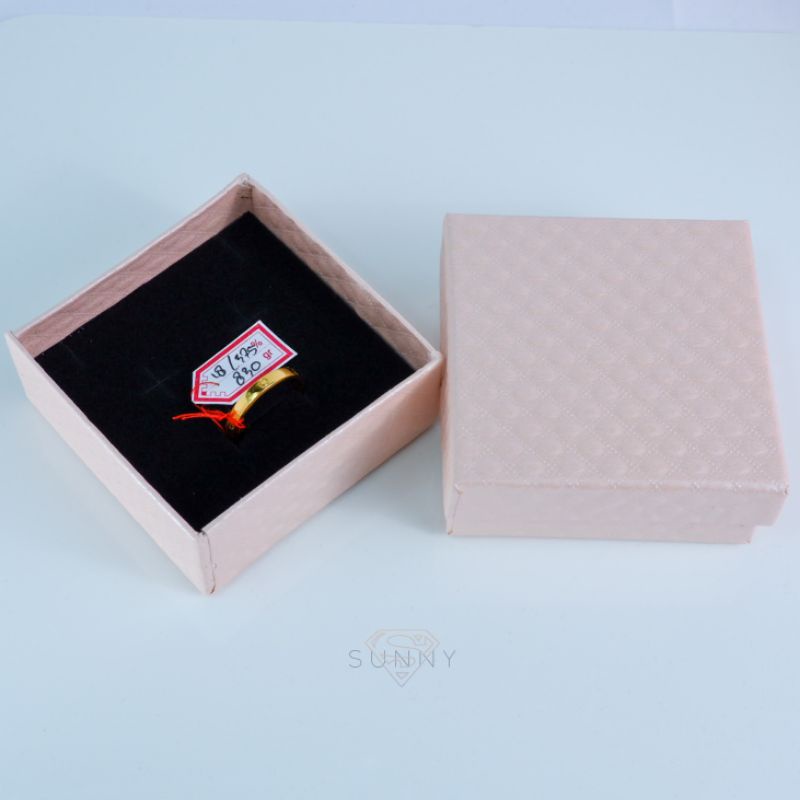 Kotak cincin emas kalung anting