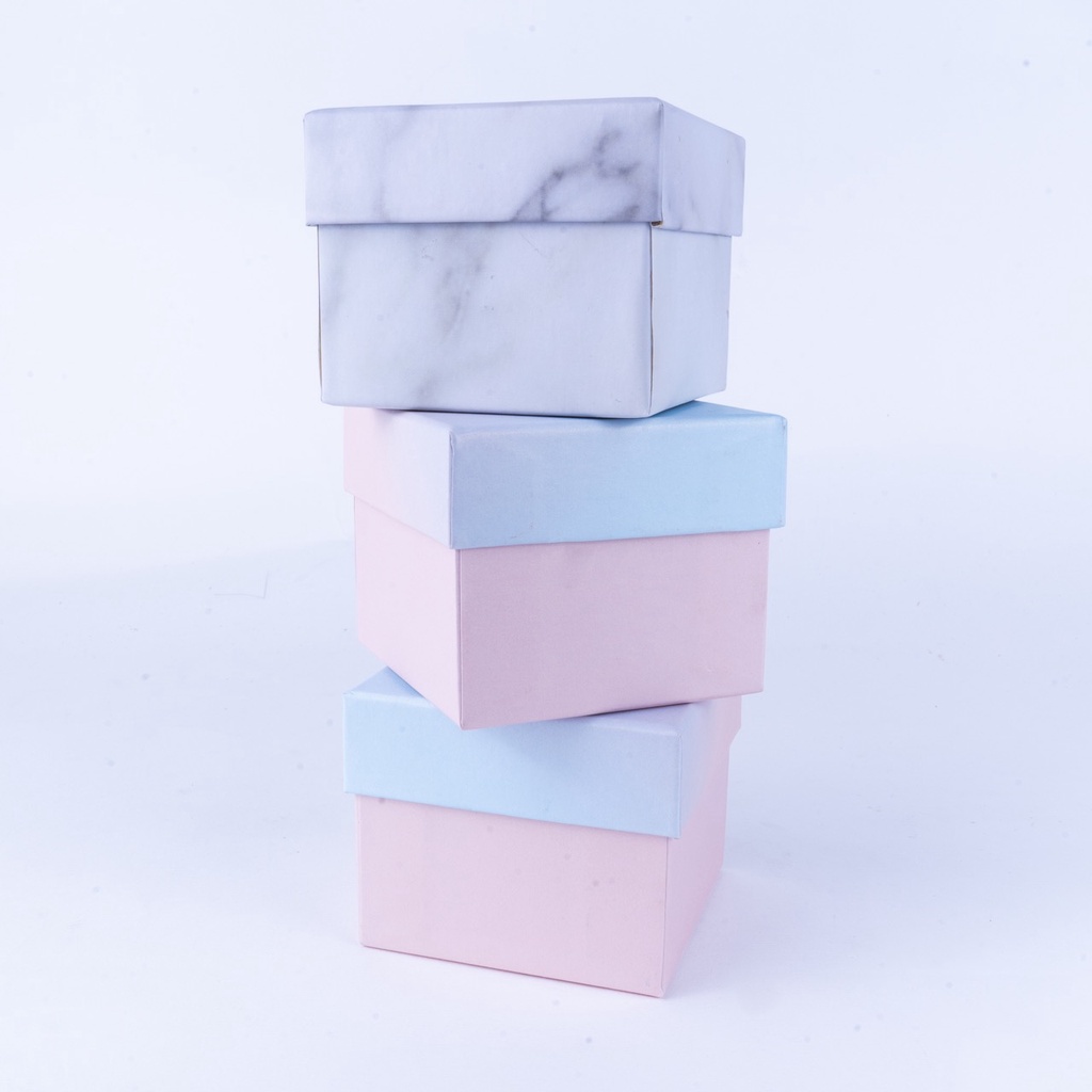 

Marble Gift Box | Hardbox Kecil Serbaguna - Uk. 7.5 x 7.5 x 6 cm