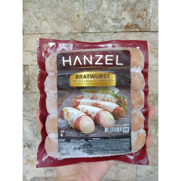 

Sosis Bratwurst Mozarella 360gr