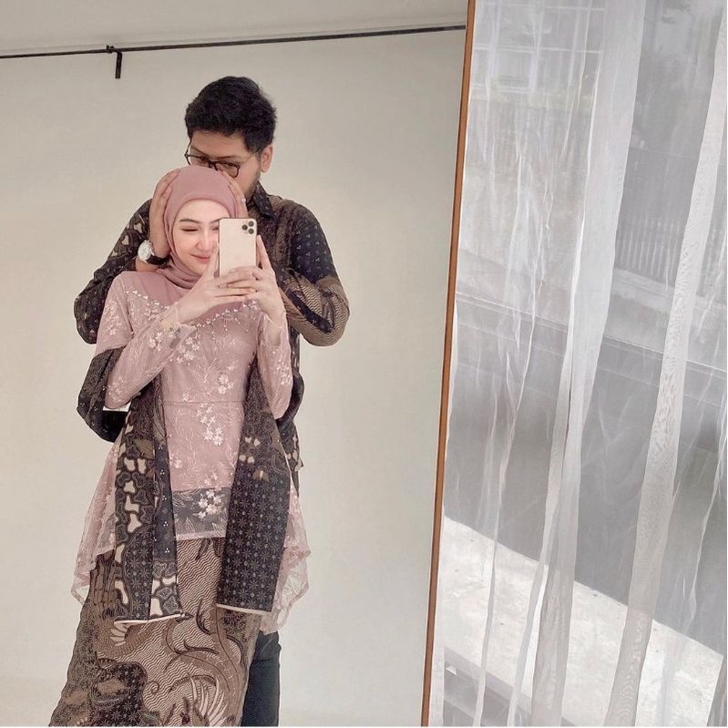 Maura Couple - Sania Ruffle Batik Couple ori Ndoro jowi DNT Garansi Termurah Shopee - Couple Desiana