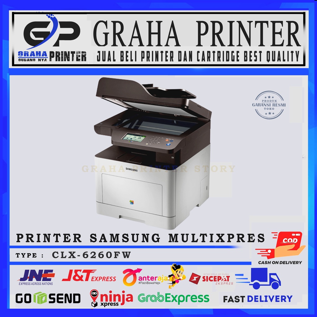 SAMSUNG MULTIFUNCTION CLX-6260FW CLX-6260 FW/XSS - MULTI COLOR