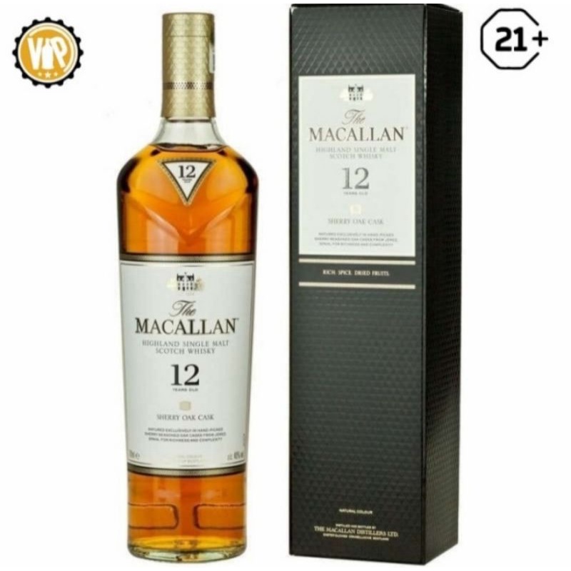 Macallan 12 shery Oak Cask