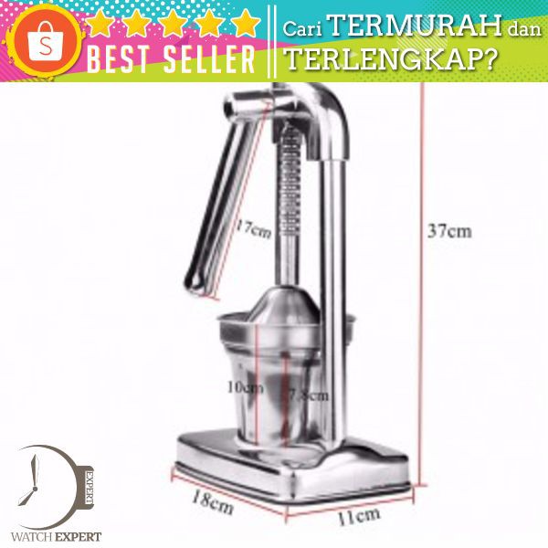 Alat Peras Jus Buah Stainless Steel - ZZJ2 - Silver