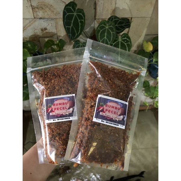 

BUMBU SAMBEL PECEL KHAS JOMBANG (HOME MADE,NON MSG)