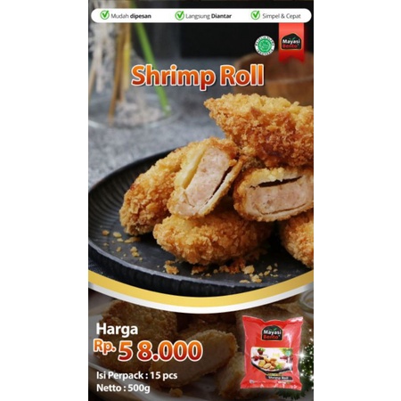 

Shrimp Roll Bento Mayasi Bento bikin nagih lagi dan lagiii