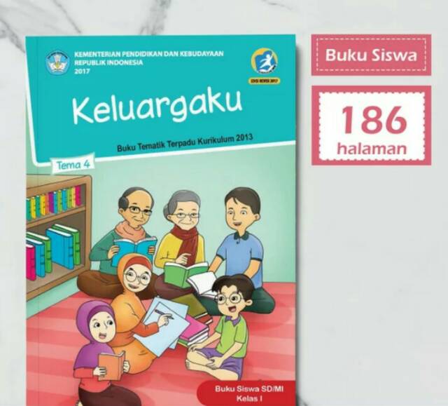 Harga satuan Buku siswa tematik k13 kelas 1 tema 1,2,3,4,5,6,7,8,agama islam smtr 1 dan 2-5