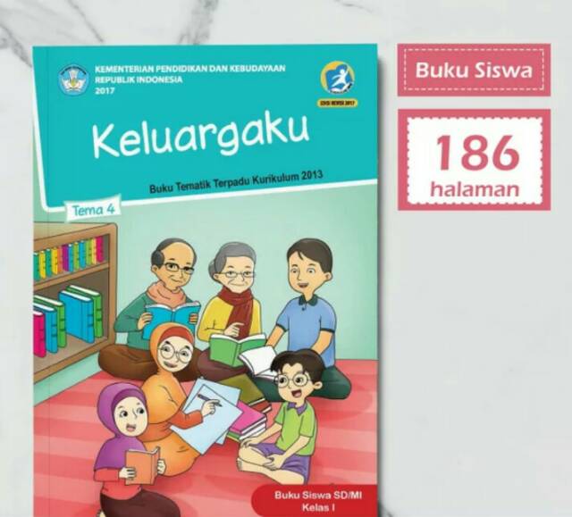 Harga satuan Buku siswa tematik k13 kelas 1 tema 1,2,3,4,5,6,7,8,agama islam smtr 1 dan 2