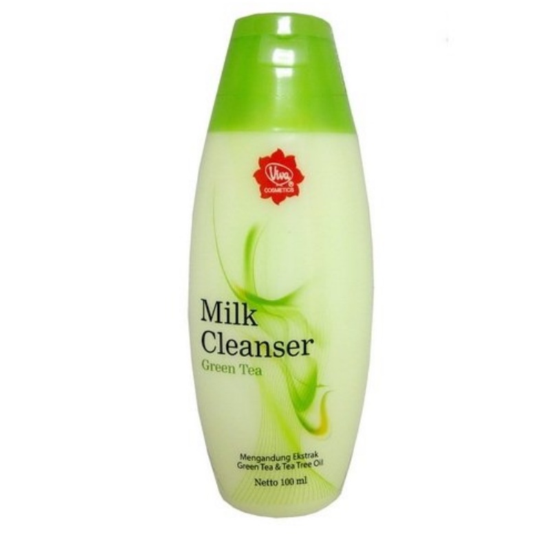 VIVA Paket Milk Cleanser &amp; Face Tonic Green Tea 100ml