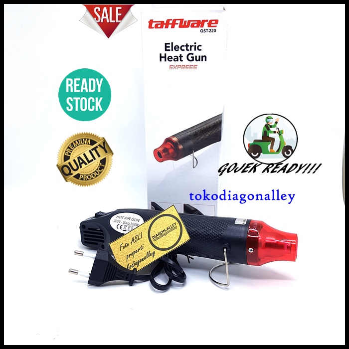 Heatgun Mini Hotgun Pemanas Heat Gun Low Watt Vinyl 230V 300W Solder Blower Panas Sticker Plastik