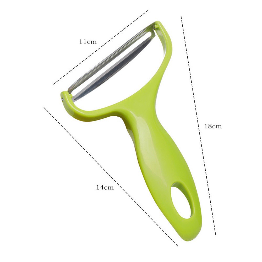 REBUY Multifunction Fruit Peeler Sharp Carrot Cutter Vegetable Grater Potato Kitchen Tool Stainless Steel High Quality Cucumber Cabbage Slicer/Multicolor