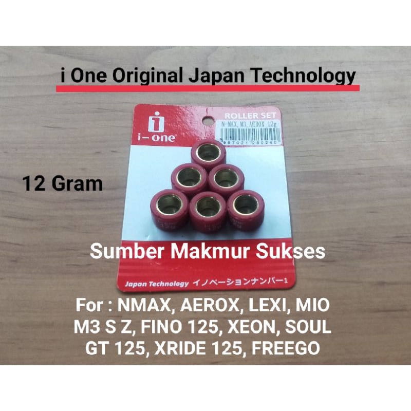 ROLLER ROLER NMAX AEROX LEXI MIO M3 FINO 125 XEON SOUL GT 125 SILANG MIX 8 9 10 11 12 13 GRAM GR i One