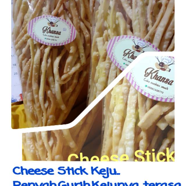 

Cheece Stick Keju/cemilan/snack/makananringan/bingkisan