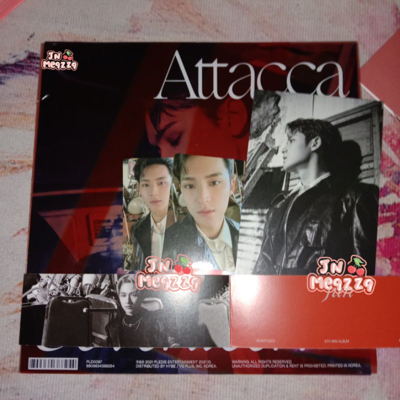 [BACA DESC] Album Seventeen Attacca op3 unsealed Fullset PC Mingyu
