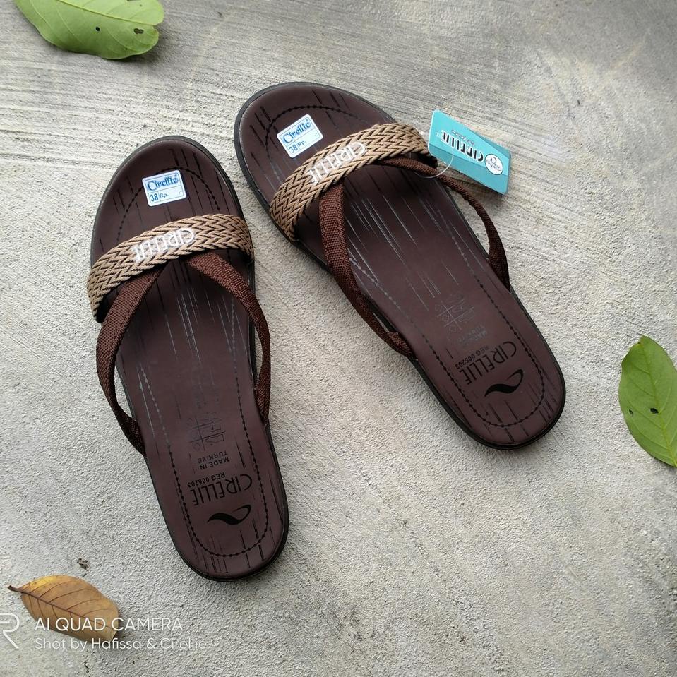 "FM.02Jl22c" Morina Series Ori Cirellie Turki Japit B1-171 Sandal Japit Selop Wanita 37-40 Nyaman Di
