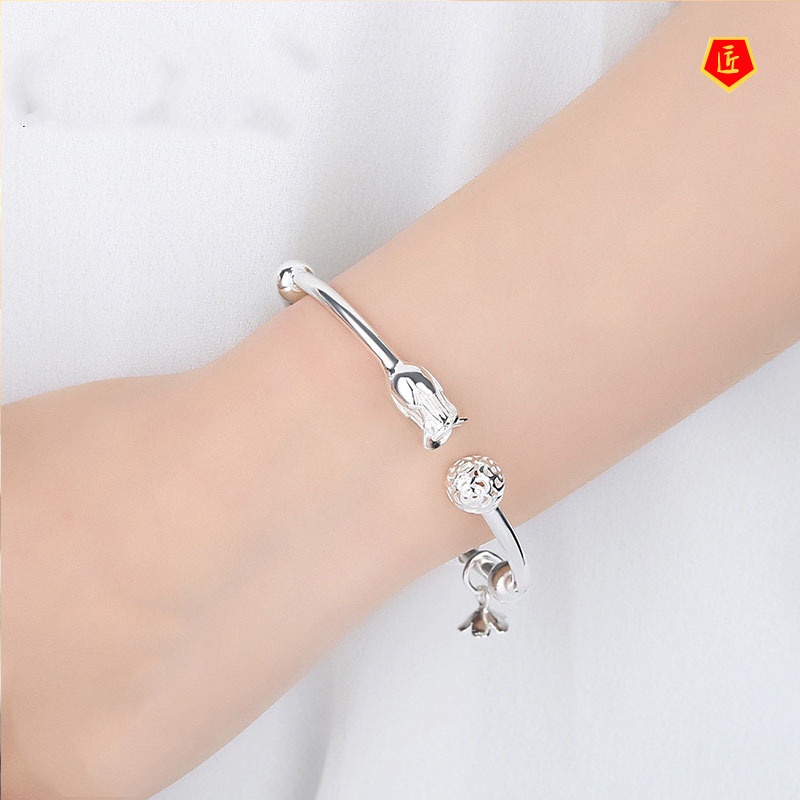 [Ready Stock]Fashion Creative Exquisite Balls Roses Bracelet