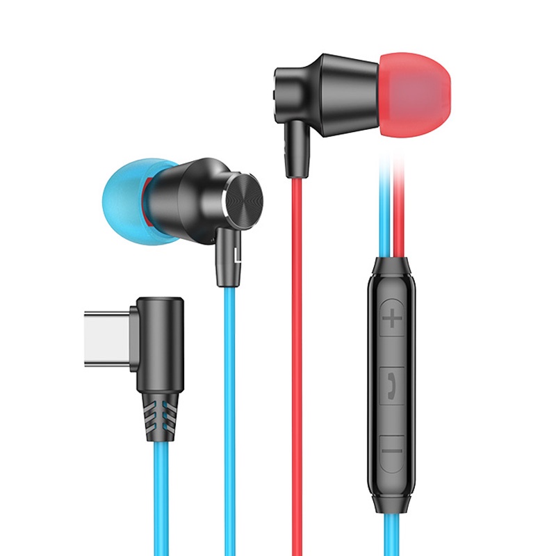 Langsdom V7T Headset Gaming In-ear Stereo Surround Kabel Usb Tipe C Dengan Mic