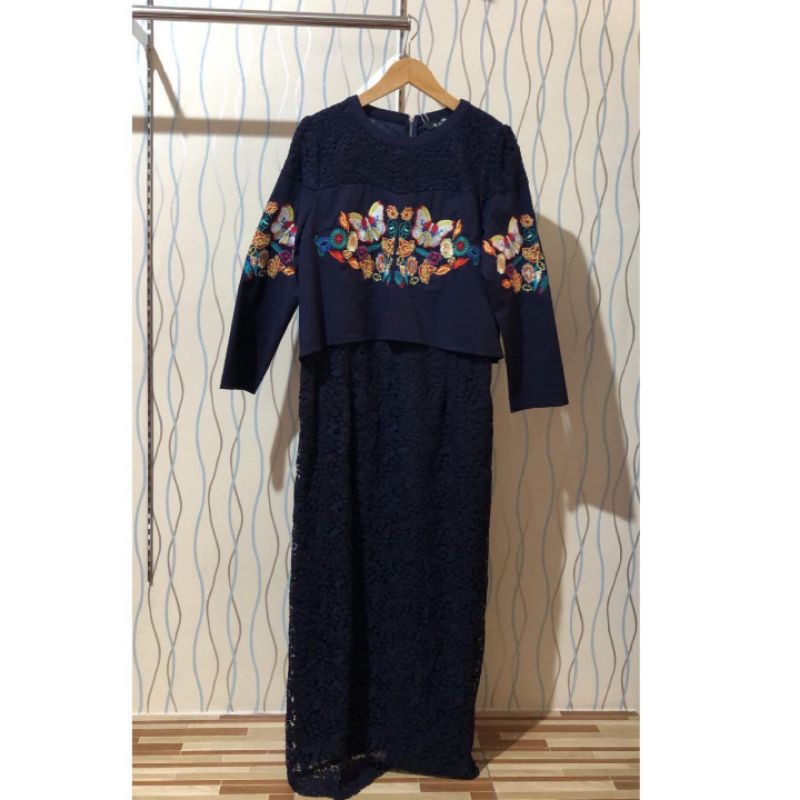 dress Gamis brokat SNQ