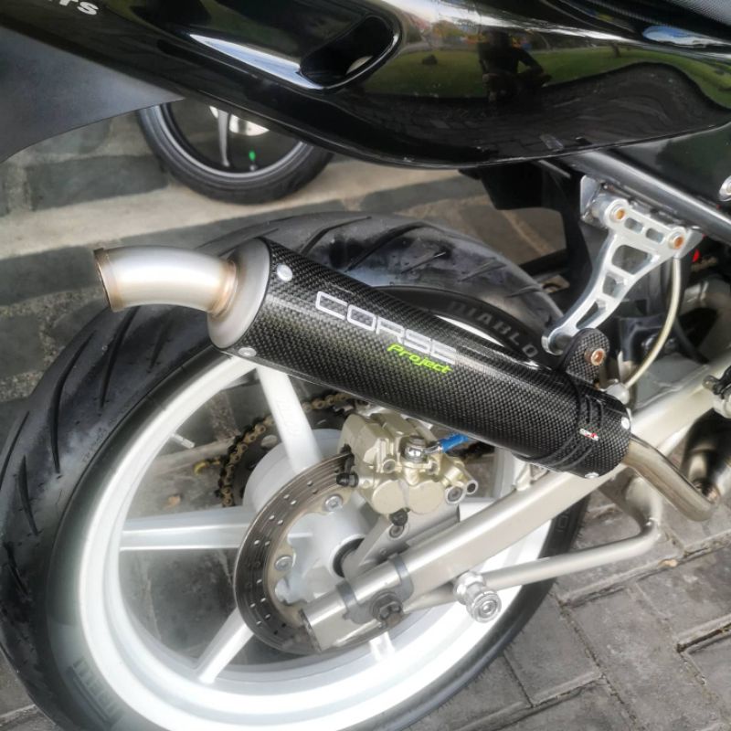 Silencer silincer Corse Project 2tak Ninja150 Ninja 125Z Fizr Rxking Satria-1