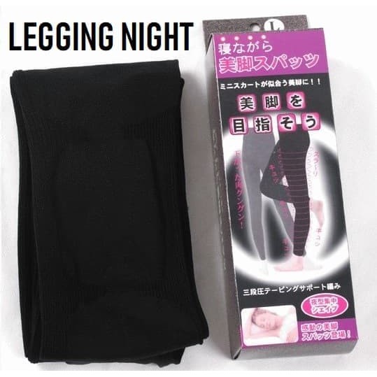 LEGGING NIGHT-Slimming Korset Full Kaki Pengecil Pelangsing Paha+Betis MURAH