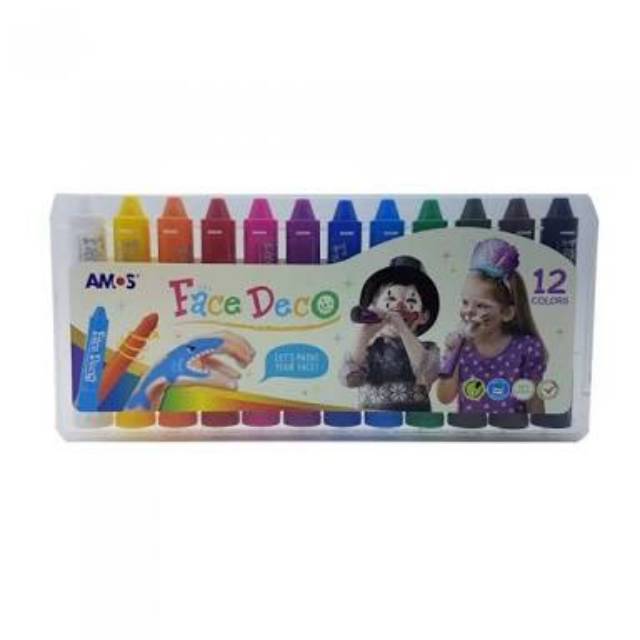 Face deco/mainan anak/face deco original/amos korea/face painting/body painting/face art