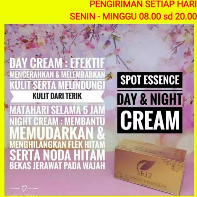 

SR12 CREAM SPOT ESSENCE HERBAL untuk FLEK HITAM/GLOWING/PENCERAH SR 12 BPOM