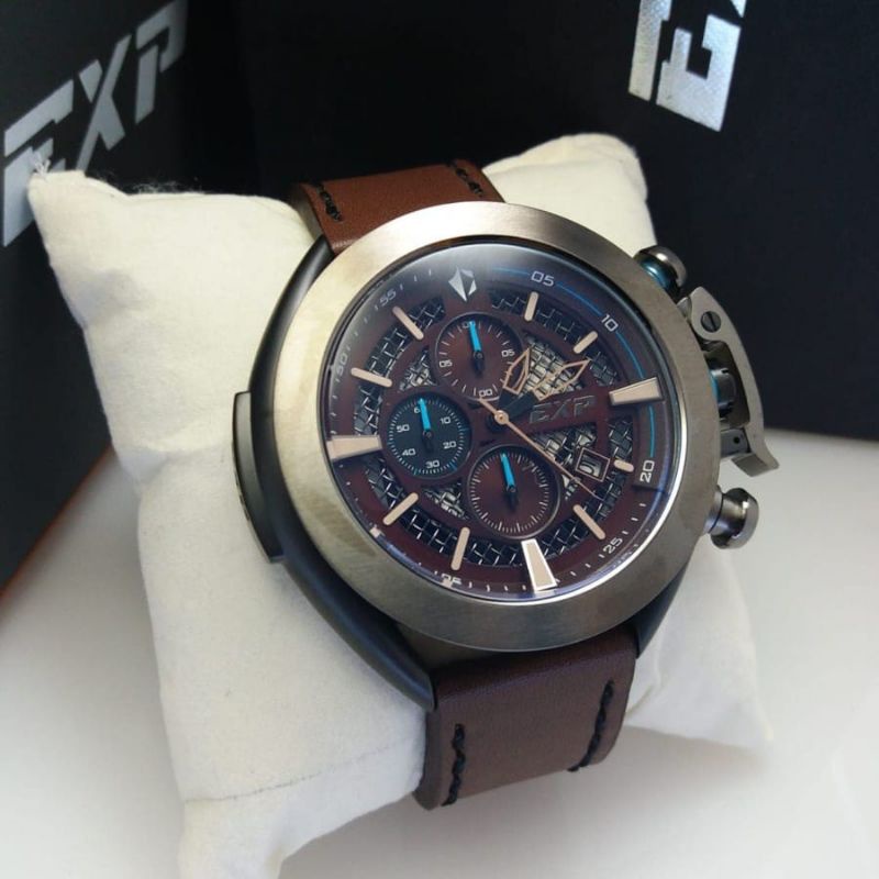 JAM TANGAN PRIA EXPEDITION 3001 / EXP 3001 LEATHER ORIGINAL