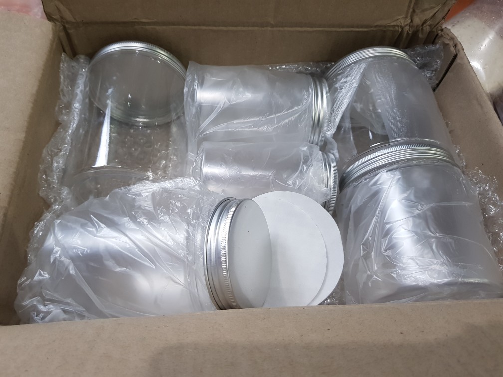 Toples Kacang Kacangan Jar Toples Makanan Kering  Wadah Penyimpanan Biji Kopi Kacang Asinan 400ml