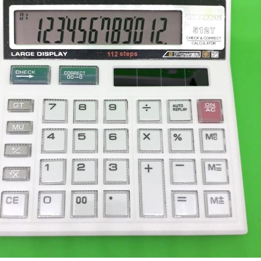 

Terbaru! KALKULATOR 512T - KALKULATOR 12 DIGIT - TOMBOL MIKA - KALKKULATOR MEJA DAGANG - KALKULATOR